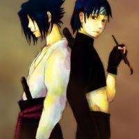 Sasuke versus Sai ... stepbrothers???